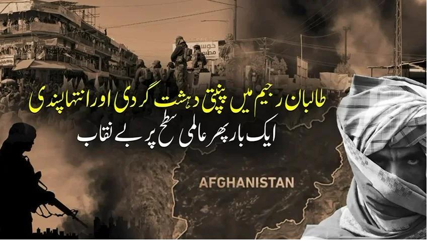 افغان طالبان رجیم کے زیرِ سرپرستی دہشت گردی اور انتہا پسندی کا عالمی پردہ چاک