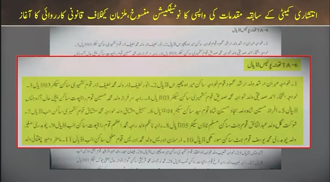 آزاد کشمیر میں شرپسندوں کے خلاف گھیرا تنگ؛ متعدد گرفتار
