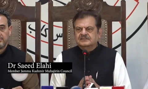 لاہور پریس کلب میں پریس کانفرنس؛ شرپسند ٹولے کی کوئی سیاسی یا قانونی حیثیت نہیں، کشمیری رہنما