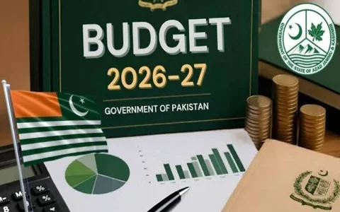 آزاد جموں و کشمیر کا مالی سال 27-2026 کا 286 ارب روپے کا بجٹ ایوان میں پیش