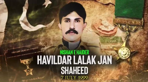 کارگل کے ہیرو حوالدار لالک جان شہید (نشان حیدر) کا 27 واں یوم شہادت