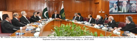 لا اینڈ جسٹس کمیشن کی اہم سفارش: پاکستان میں انٹرنیشنل کمرشل کورٹ کے قیام کے لیے آئینی ترمیم کی منظوری