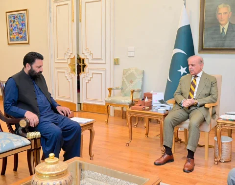 وزیراعظم شہباز شریف کی نو منتخب وزیر اعلیٰ گلگت بلتستان سے اہم ملاقات