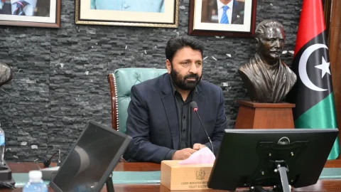 گلگت بلتستان میں سیلابی صورتحال: وزیر اعلیٰ امجد حسین کا ہنگامی الرٹ، تمام محکموں کو امدادی سرگرمیاں تیز کرنے کا حکم